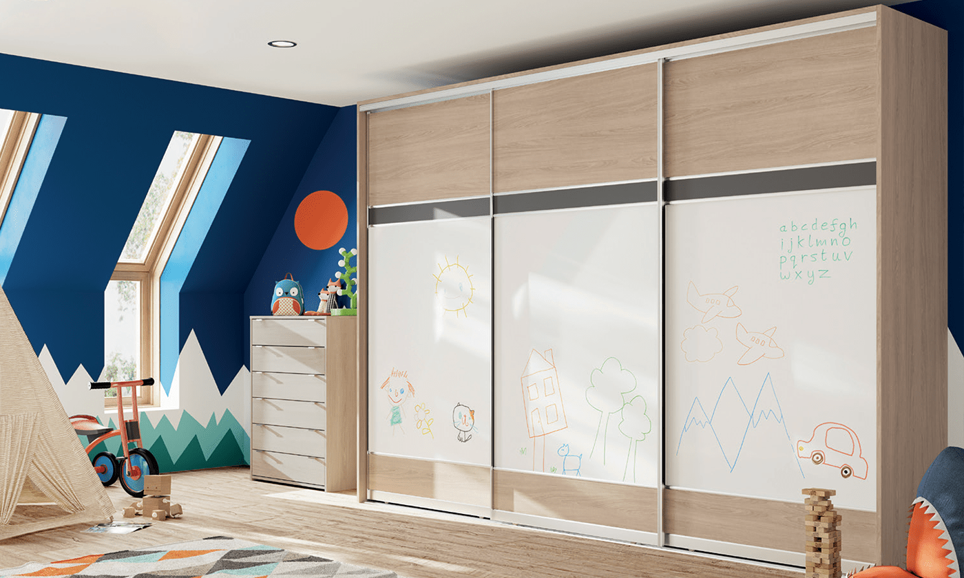 Sand Orleans Oak_Onyx Grey_Whiteboard