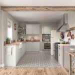 Dawson Porcelain and Cashmere Kitchen